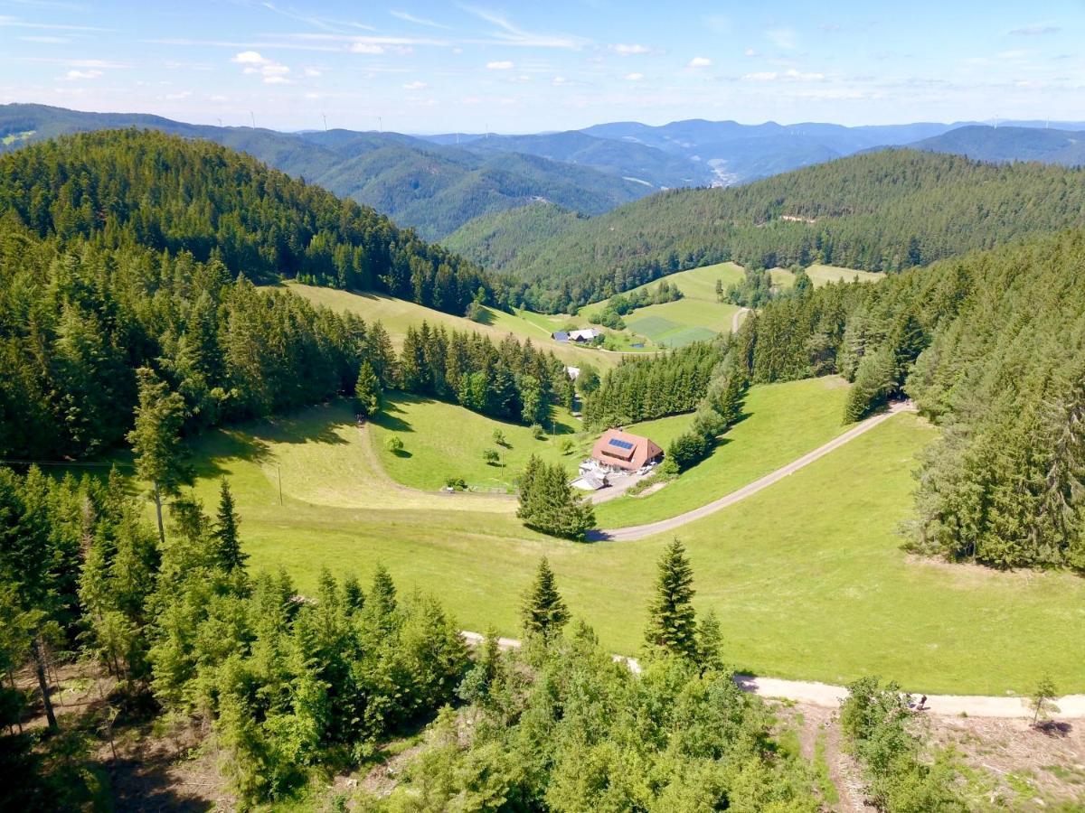 Ferienwohnung Zur Bierliebe - Mit Toller Aussicht Im Herzen Des Schwarzwaldes Hornberg Kültér fotó